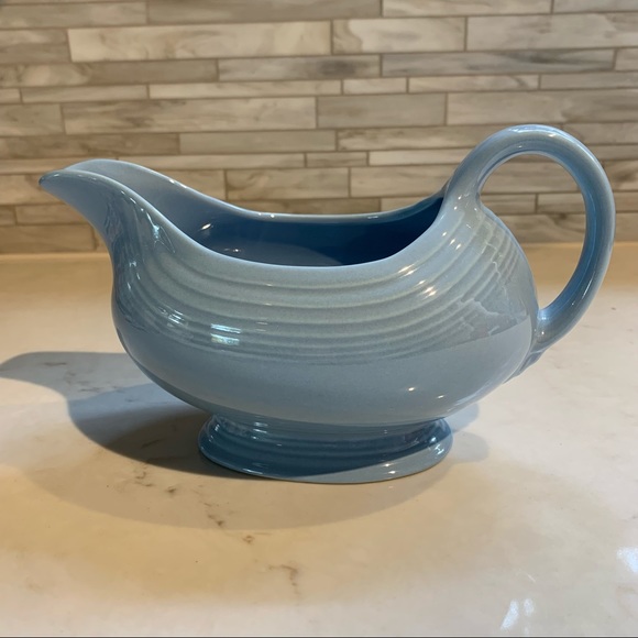 Fiestaware Other - Fiestaware Blue Gravy Sauce Boat